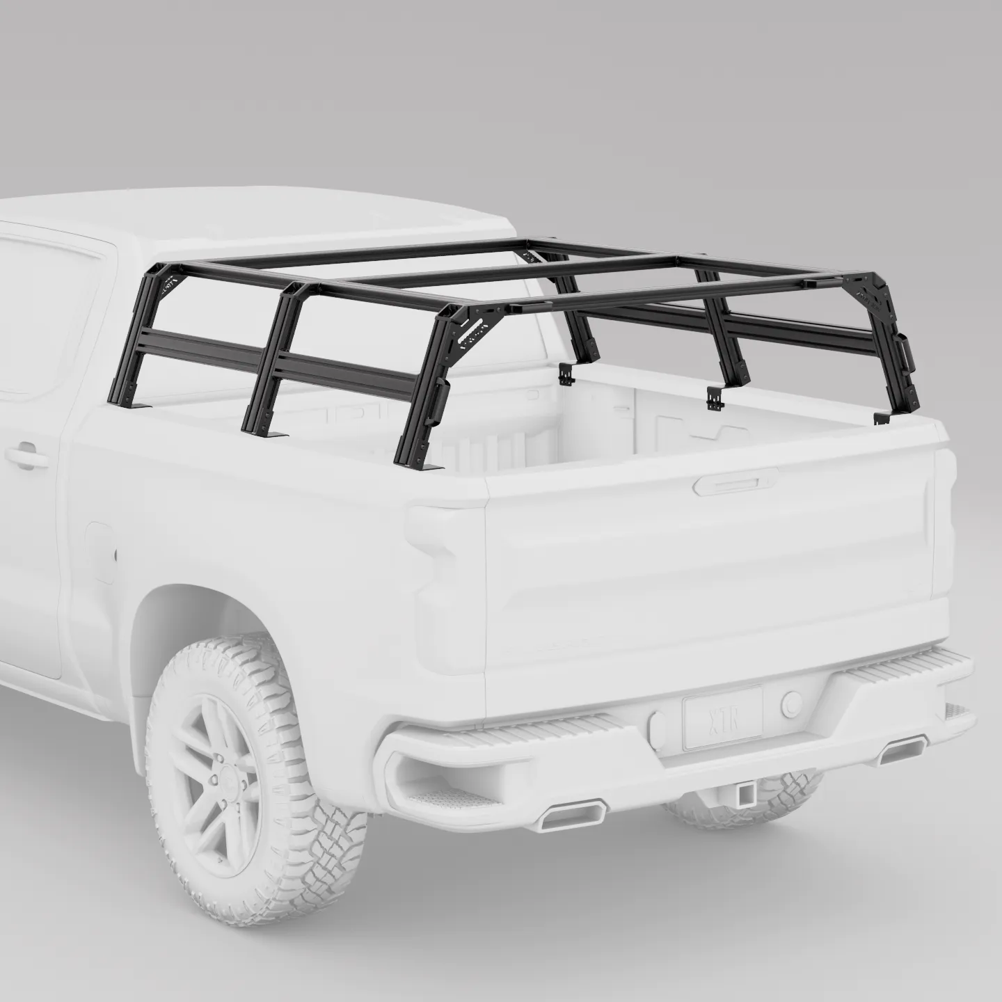 Chevy Silverado &amp; GMC Sierra 2500HD/3500HD Bed Rack for Retrax XR | XTR3 - OVERLANDERS Outfitter