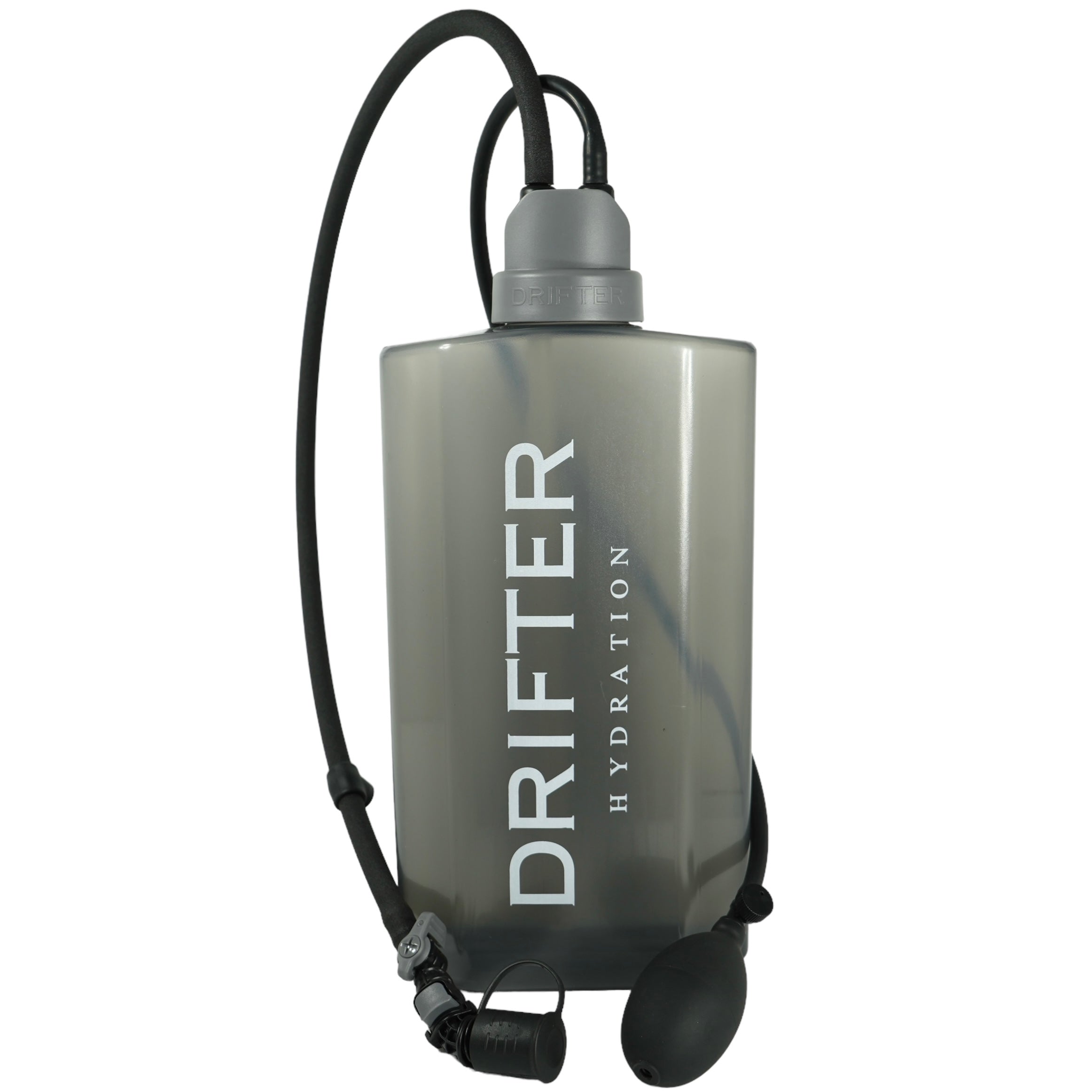 Drifter Lite Hydration System with a durable hard bladder for outdoor activities and hydration on the go.