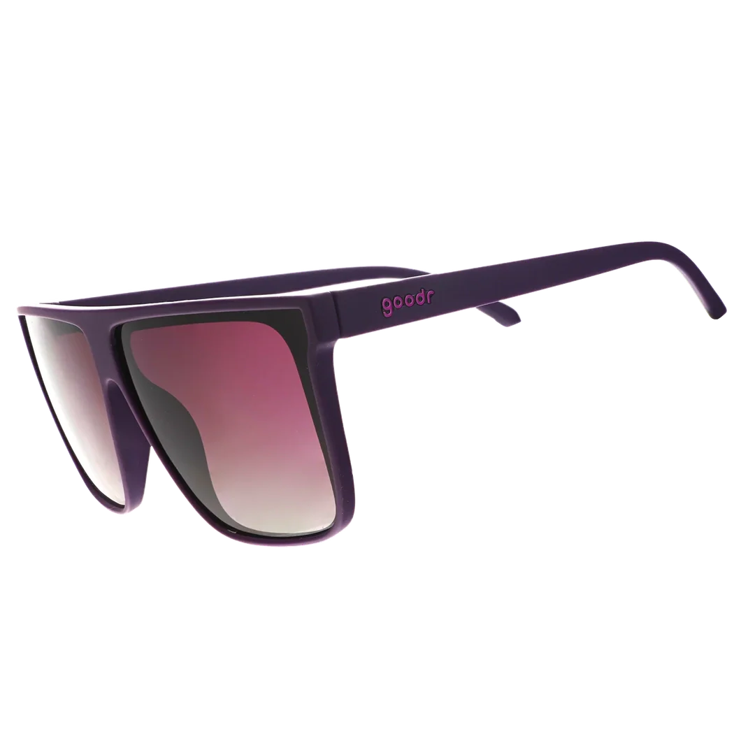 Rare Air Discs Keeping A High Profile Fly G Premium Sunglasses with sleek black frame and tinted lenses.