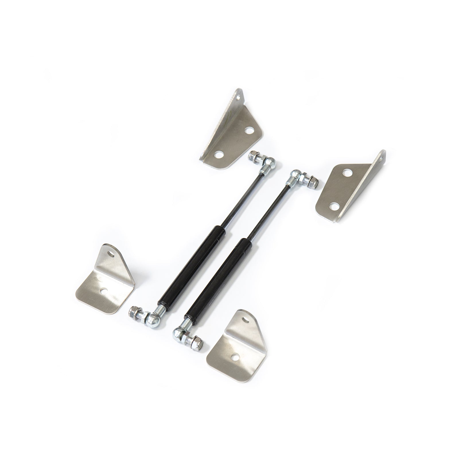 Sprinter Hydraulic Hood Strut Kit by Vanspeed Performance, showcasing sturdy struts for easy hood support and access.
