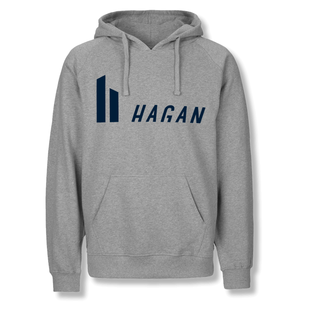 HAGAN Logo Hoodie Grey - We The Collective
