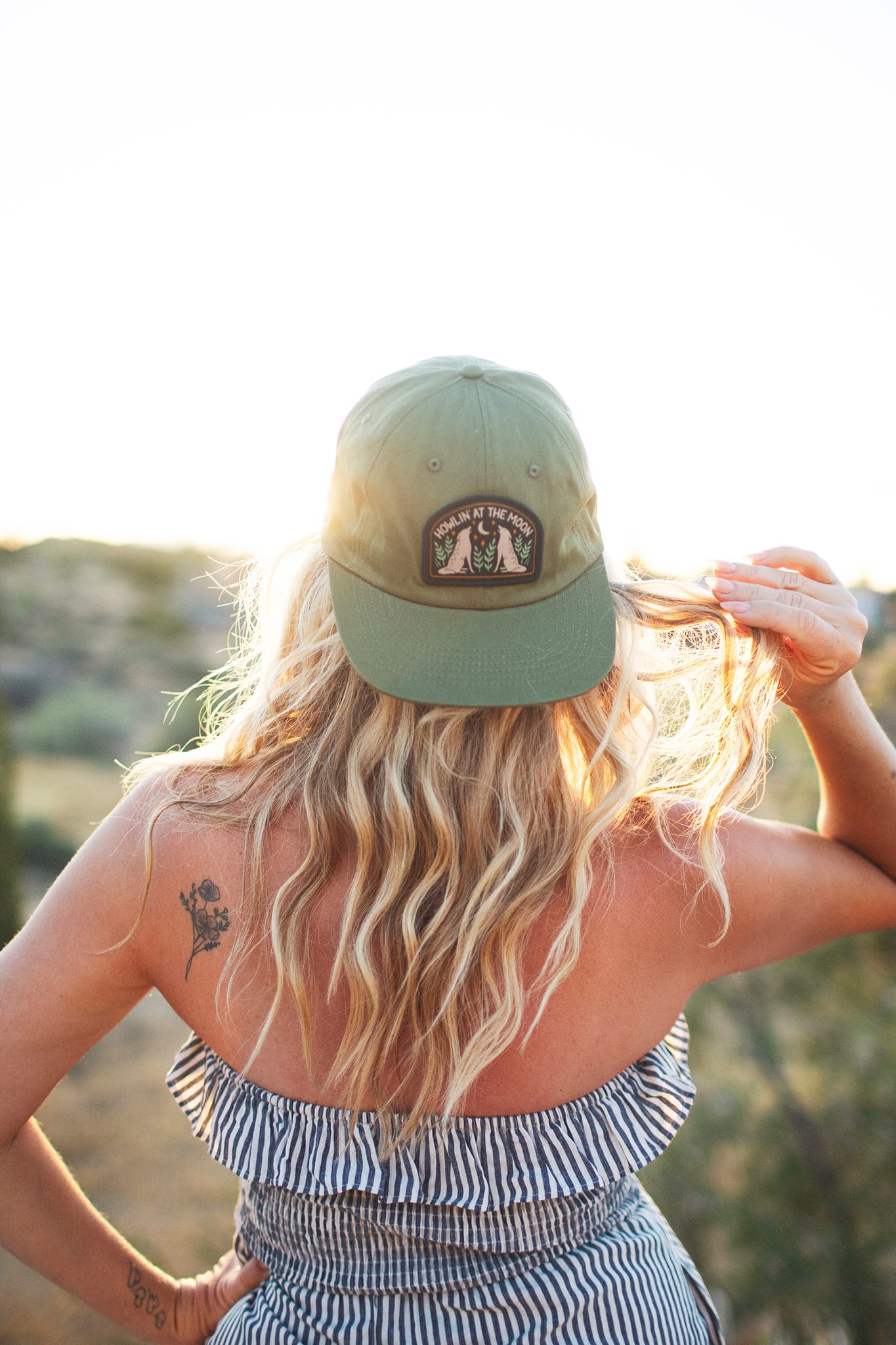 Howlin' At The Moon Hat - OVERLANDERS Outfitter