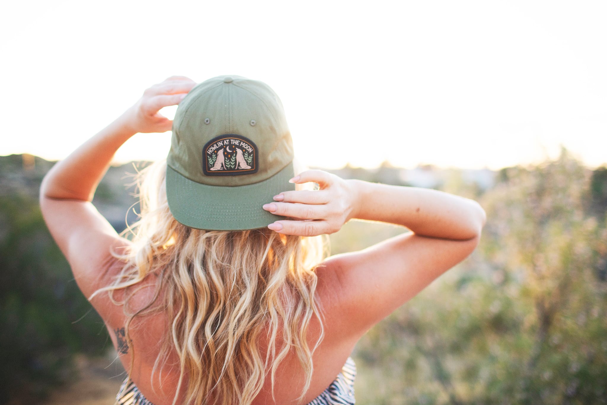 Howlin' At The Moon Hat - OVERLANDERS Outfitter