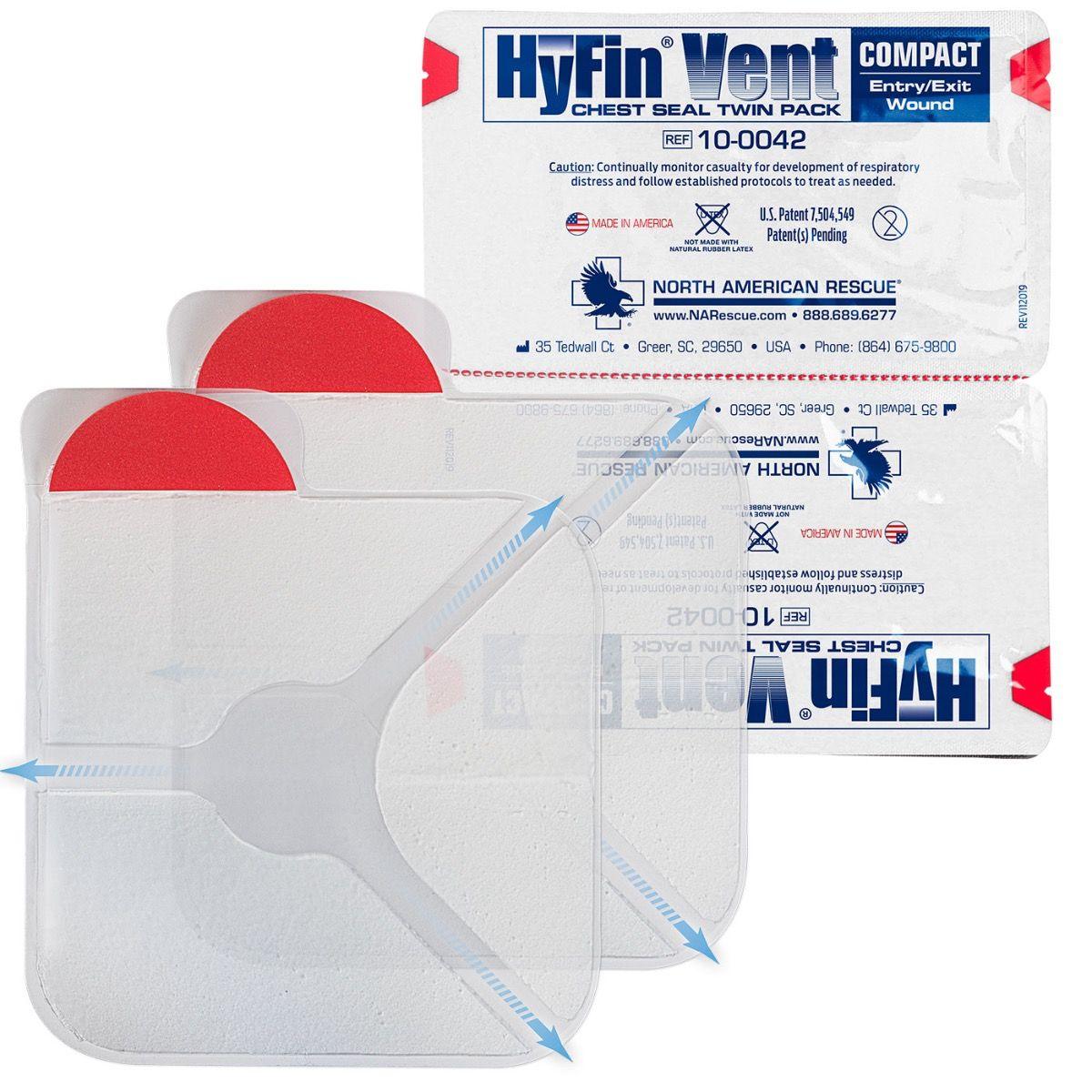 HyFin Vent Chest Seal - Twin Pack - OVERLANDERS Outfitter