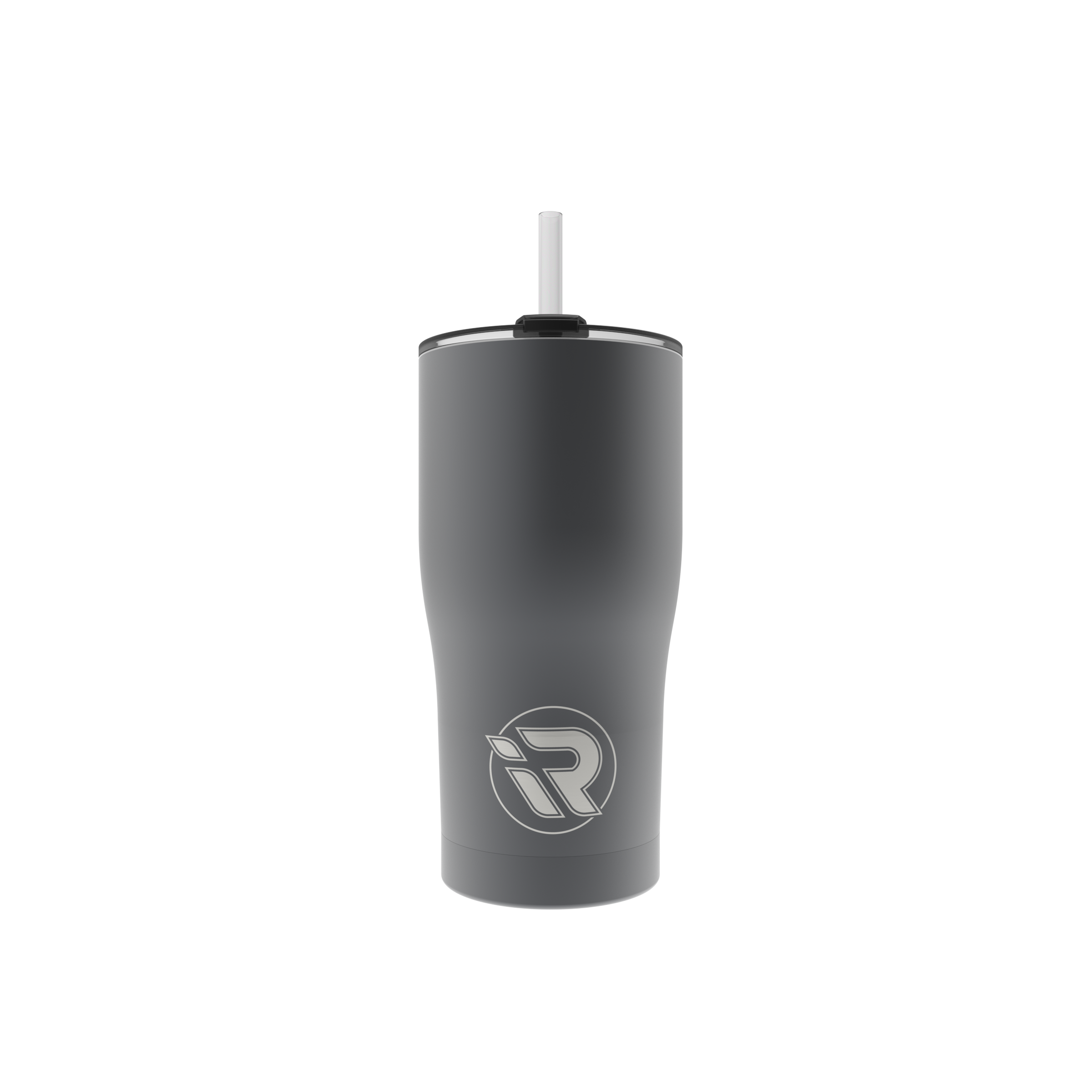 iROCKER US MAG CUP with sleek black finish and magnetic design, shown in a close-up view.