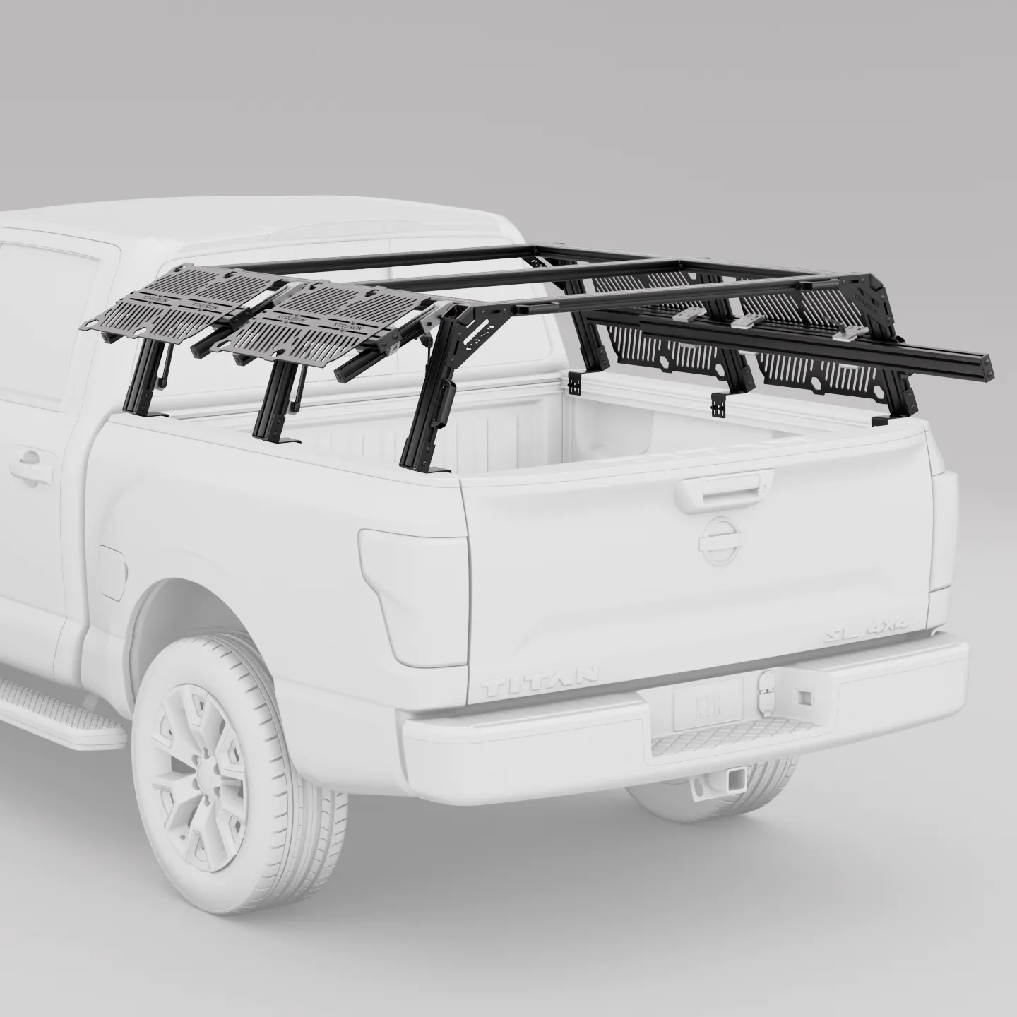 Nissan Titan Truck Bed Rack | XTR3 Popular Builds + MOLLE Packages - OVERLANDERS Outfitter