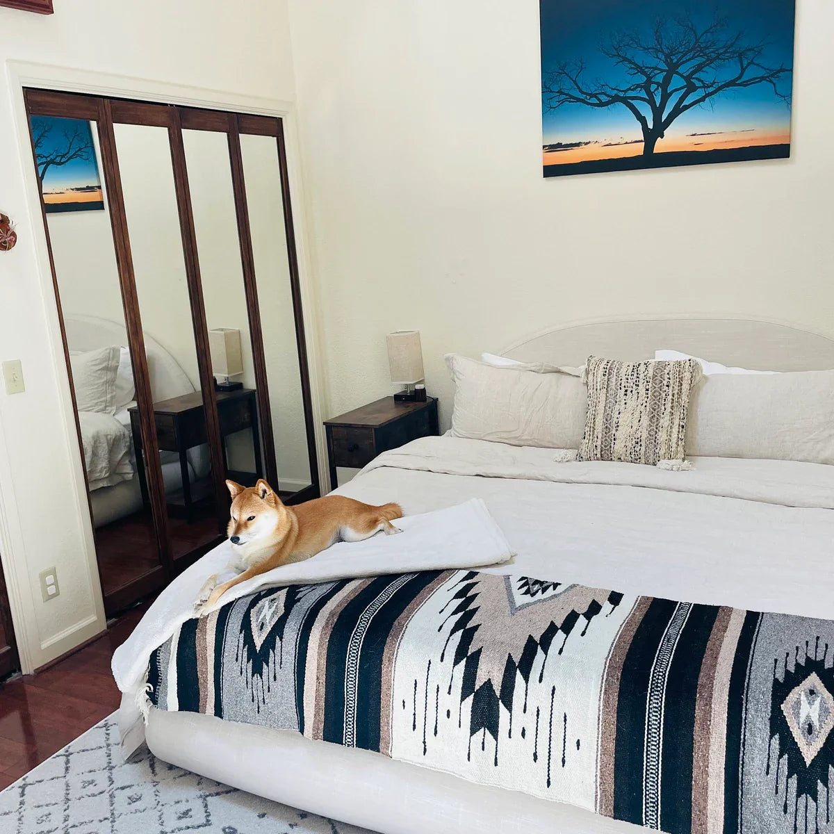 Brown Wool Mexican Blanket - OVERLANDERS Outfitter