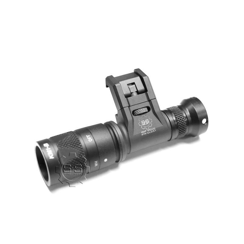 HCC Tactical IFM Cam illumination device with precision marking features and a sleek design.