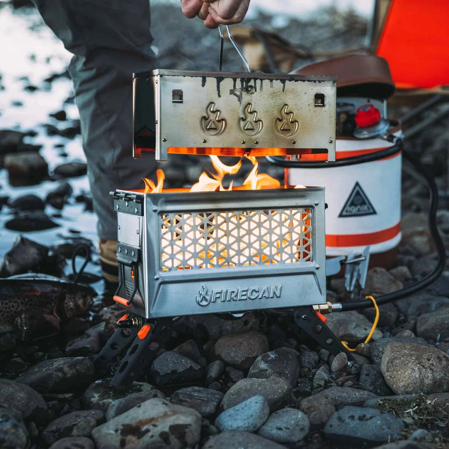 Ignik FireCan Deluxe: Portable Fire Pit - OVERLANDERS Outfitter