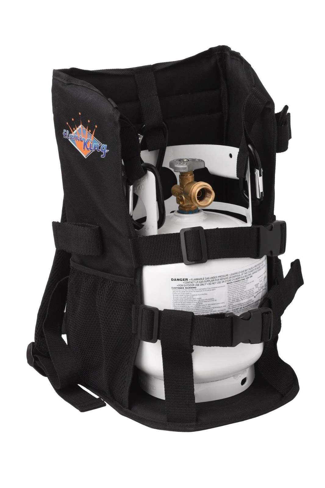 Flame King Propane Tank Backpack Carrier for 5lb or 10lb Cylinder For Weed Burner Torch - We The Collective