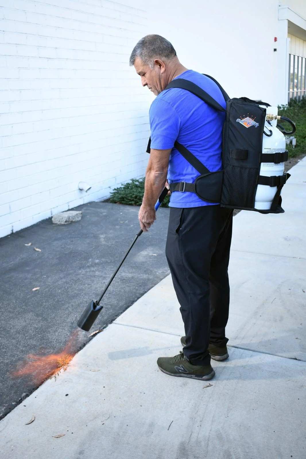 Flame King Propane Tank Backpack Carrier for 5lb or 10lb Cylinder For Weed Burner Torch - We The Collective
