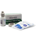 Medique eye dressing unit by Alpenglow Readiness Supply, featuring sterile eye patches and application tools in a compact package.
