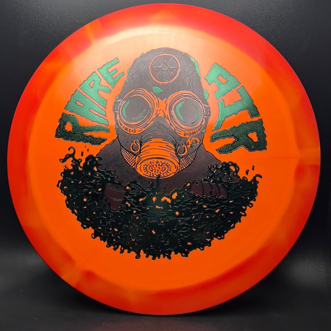 Rare Air Discs Halo S-Blend Czar disc golf disc with radioactive man artwork on the first run edition.