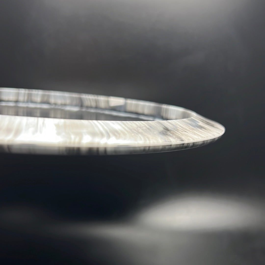 Rare Air Discs Halo S-Blend Exodus disc golf disc with custom RAD Elk stamp on a white background.
