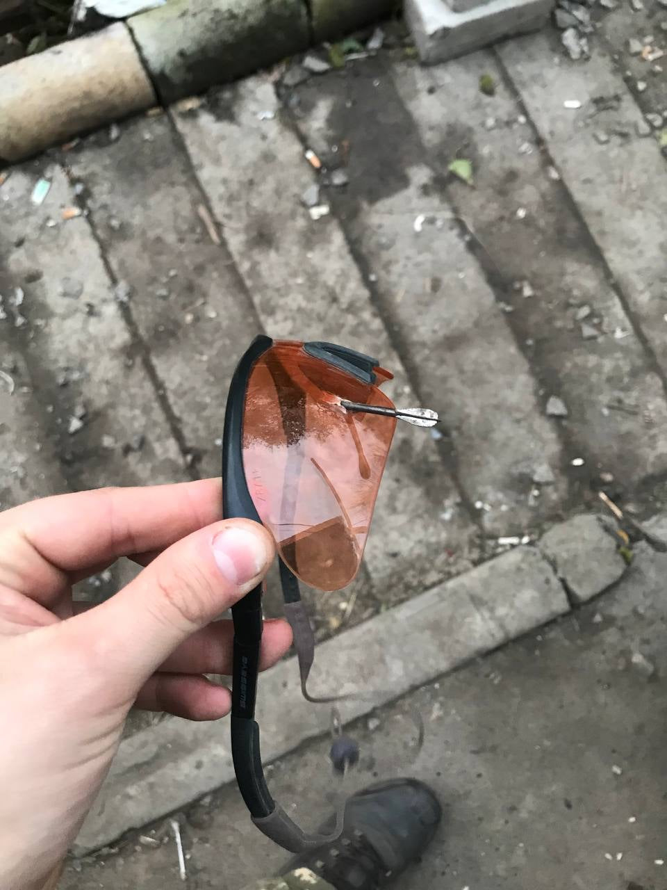 SwissEye Raptor ballistic sunglasses featuring a sleek design and wraparound style for enhanced eye protection.