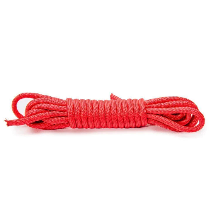 Alpenglow Readiness Supply Paracord 550 lb. in a variety of colors, coiled and ready for outdoor use.