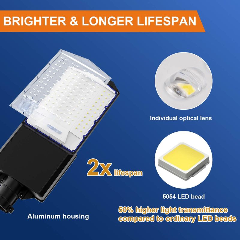 1500W solar street light with 20ft /16ft pole - OVERLANDERS Outfitter