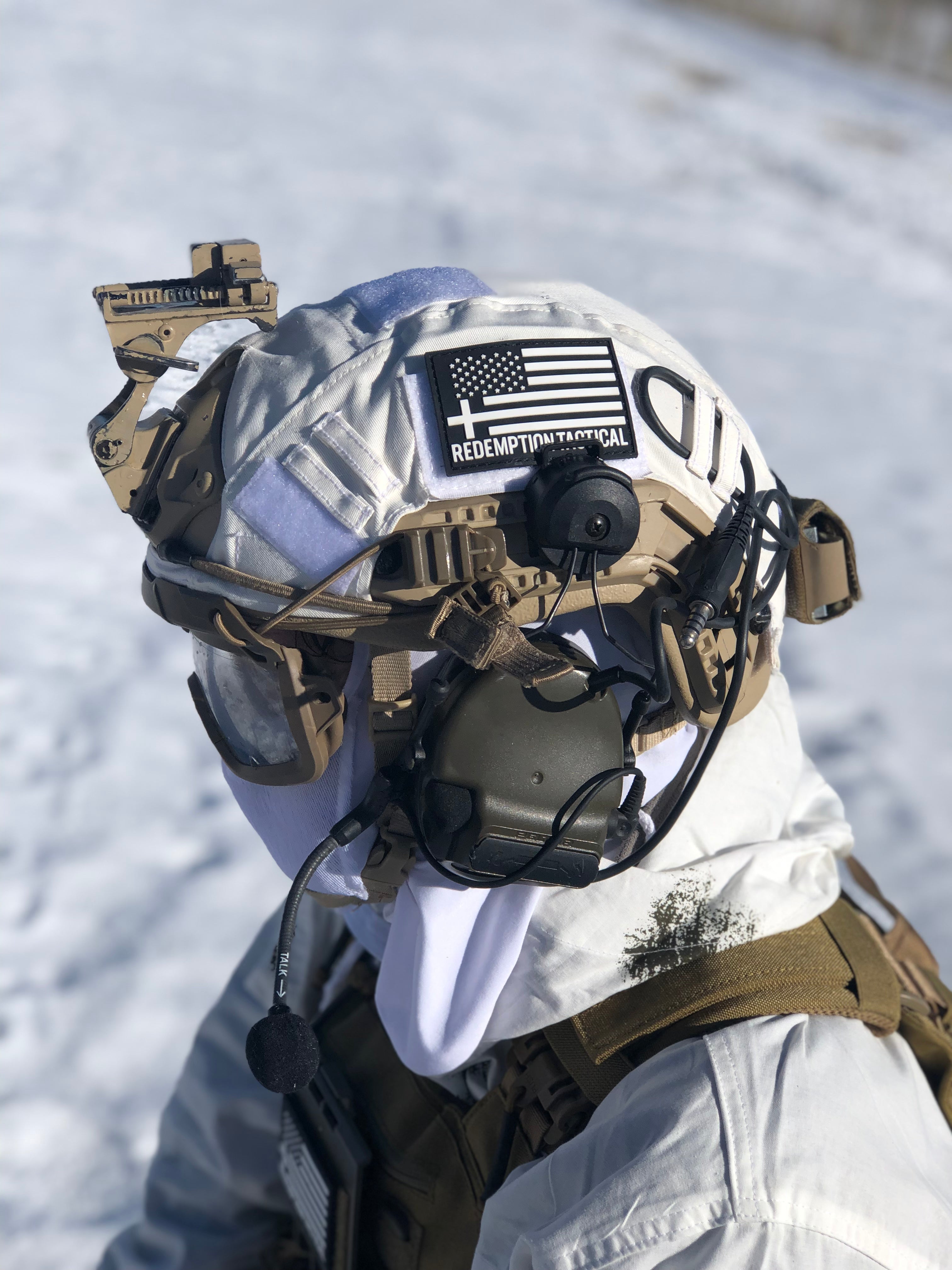 Ballistic Helmet RT2 High Cut Helmet: Tested to LEVEL IIIA (Included Arc Rails, Padding, Straps) - We The Collective