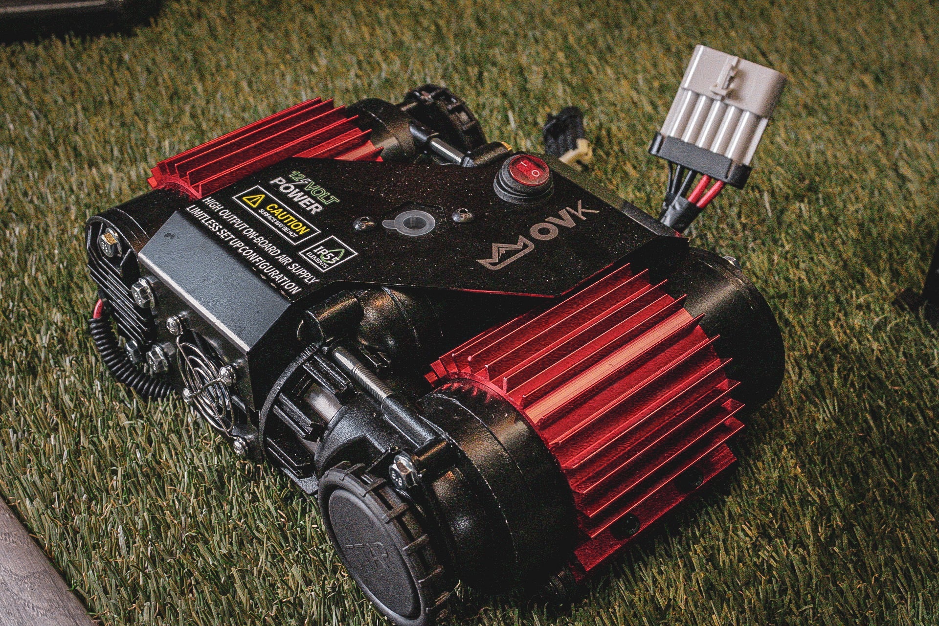 OVK Twin High Output Air Compressor - 12 Volt - OVERLANDERS Outfitter