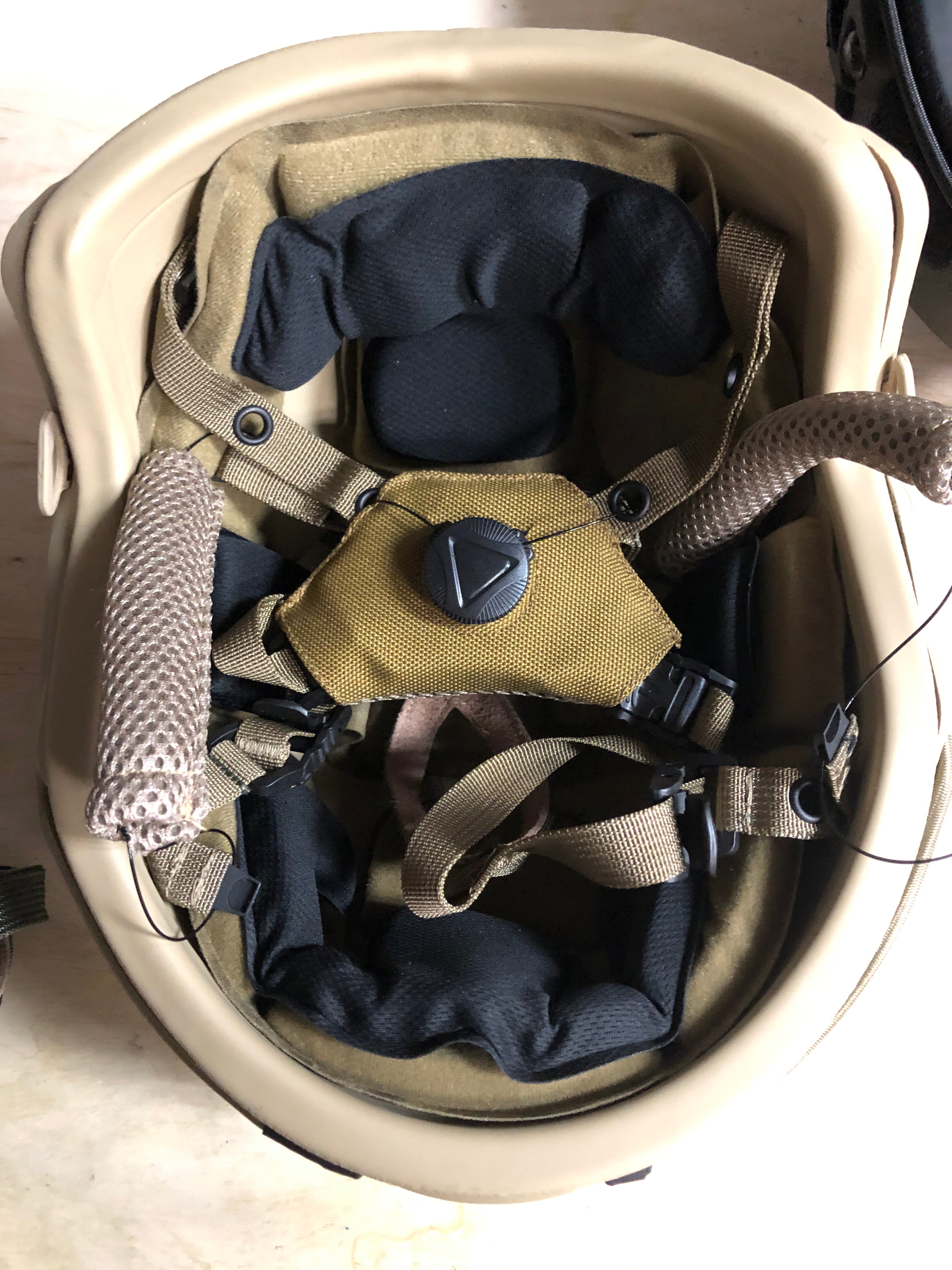 Ballistic Helmet RT2 High Cut Helmet: Tested to LEVEL IIIA (Included Arc Rails, Padding, Straps) - We The Collective