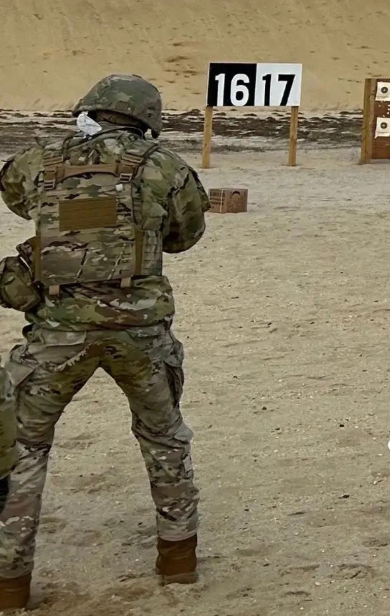 Redemption Tactical RT Crusader 2.0® lightweight Level IV armor plates, front and back, 10x12-inch ballistic vest kit.