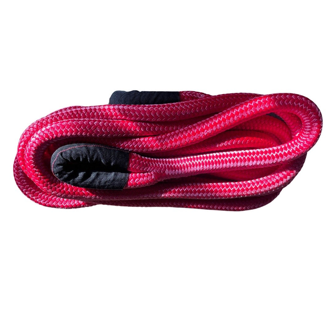 Artemis Overland 1" x 30' Silver Bow PolyGuard Kinetic Recovery Rope - OVERLANDERS Outfitter