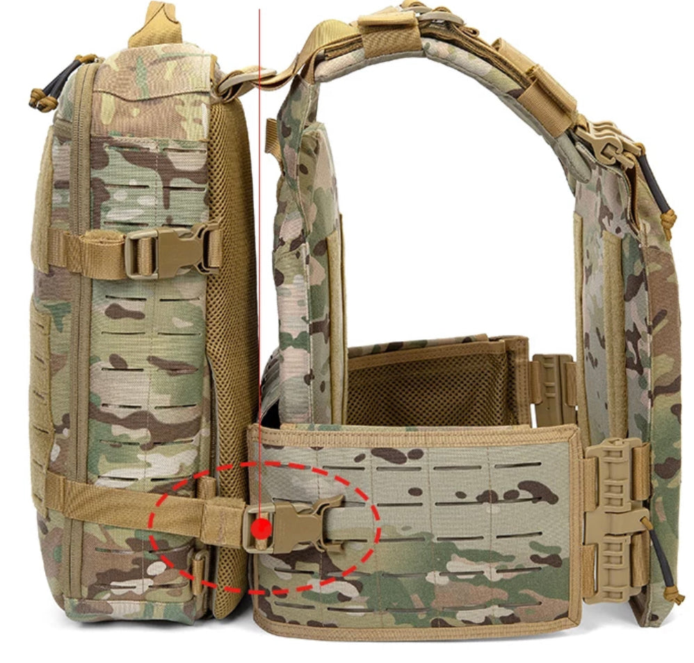 FULL KIT COMBO Crusader 2.0 XL Armor COMBO PACKAGE LIGHTWEIGHT LEVEL IV (2) 10x13.5 Front/Back Plates, Plate Carrier Bag, Medic Pouch - We The Collective