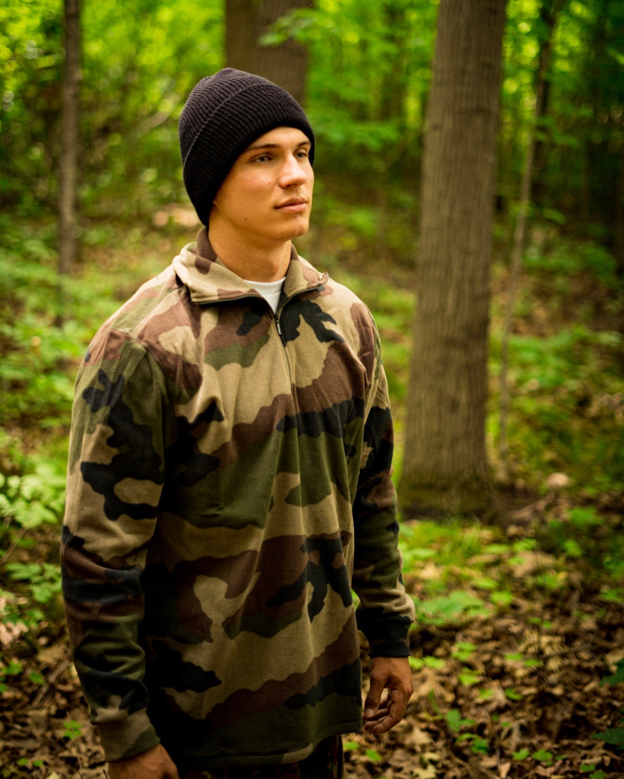 Unissued French CCE Woodland Fleece - We The Collective