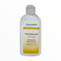 Medique hand and body lotion in a 4oz bottle, part of first aid supplies, by Alpenglow Readiness Supply.