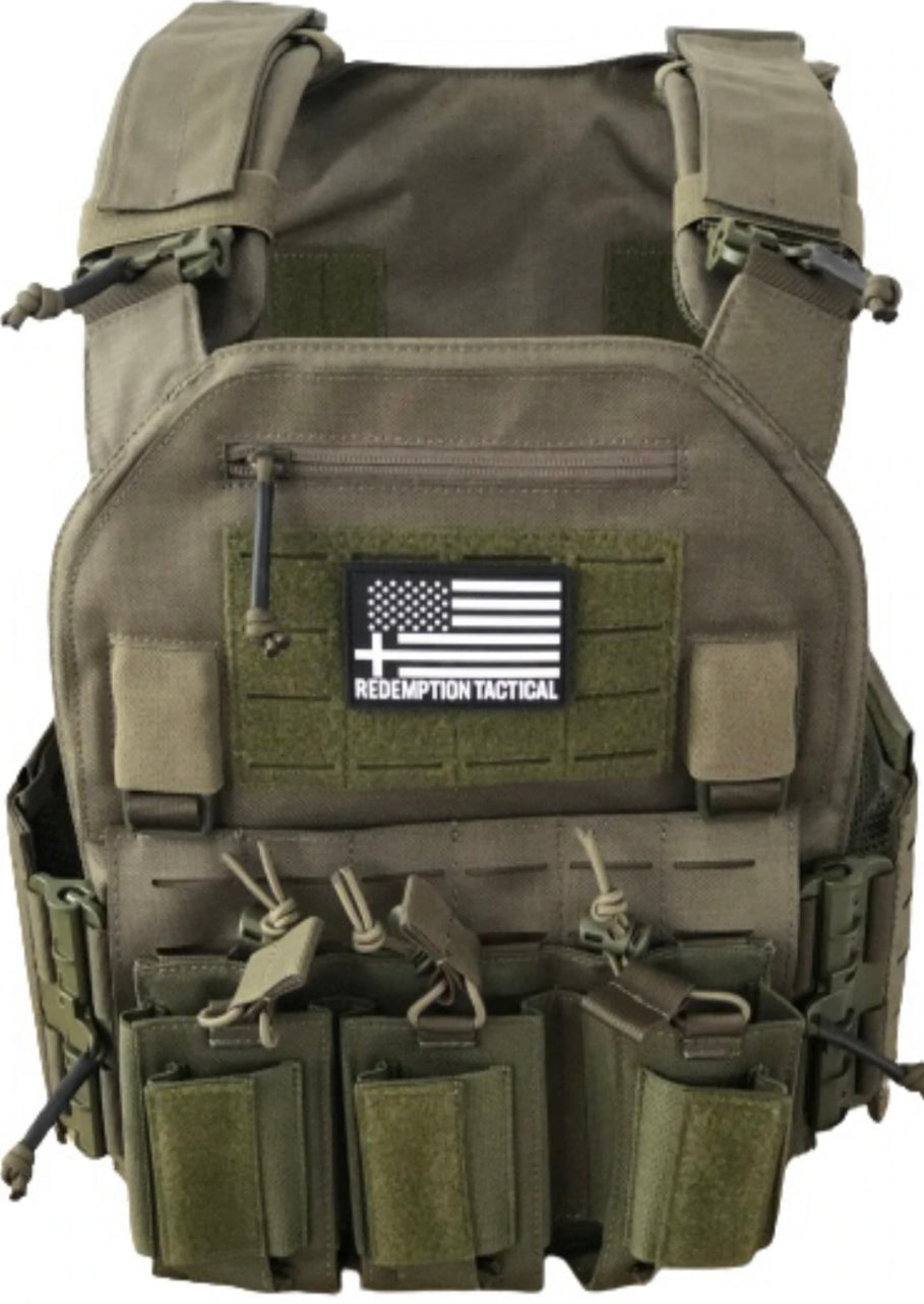 Redemption Tactical CRUSADER 2.0® V4 ARMOR FULL KIT COMBO PACKAGE LIGHTWEIGHT LEVEL IV  (2) 10x12 Front/Back Plates (2) 6x8 Side Plates (Level IV) - We The Collective