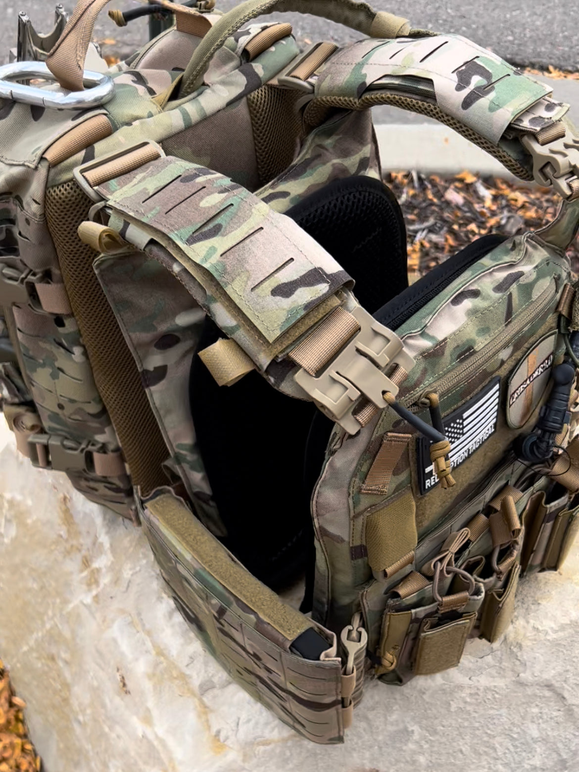 FULL KIT COMBO Crusader 2.0 V4 Armor COMBO PACKAGE LIGHTWEIGHT LEVEL IV (2) 10x12 Front/Back Plates, Mission Plate Carrier Bag - We The Collective