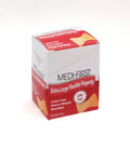 Flexible XL fingertip bandages from Medique, ideal for first aid supplies, shown in a close-up view.