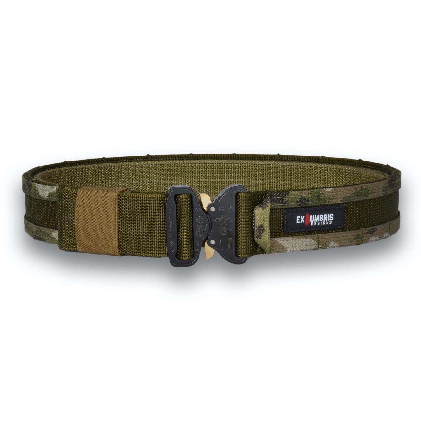 2” Assault Belt - MultiCam/Military Green w/Black Buckle - OVERLANDERS Outfitter