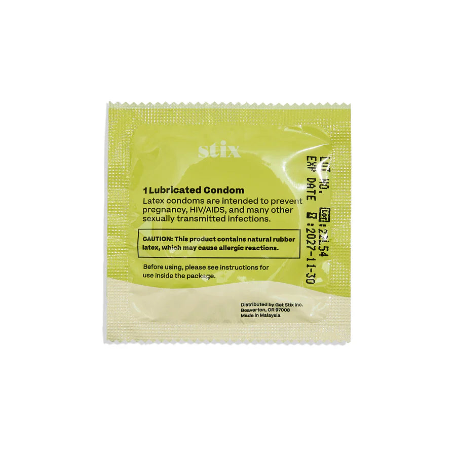Alpenglow Readiness Supply ultra-thin condoms displayed in packaging with a focus on sleek design and size.