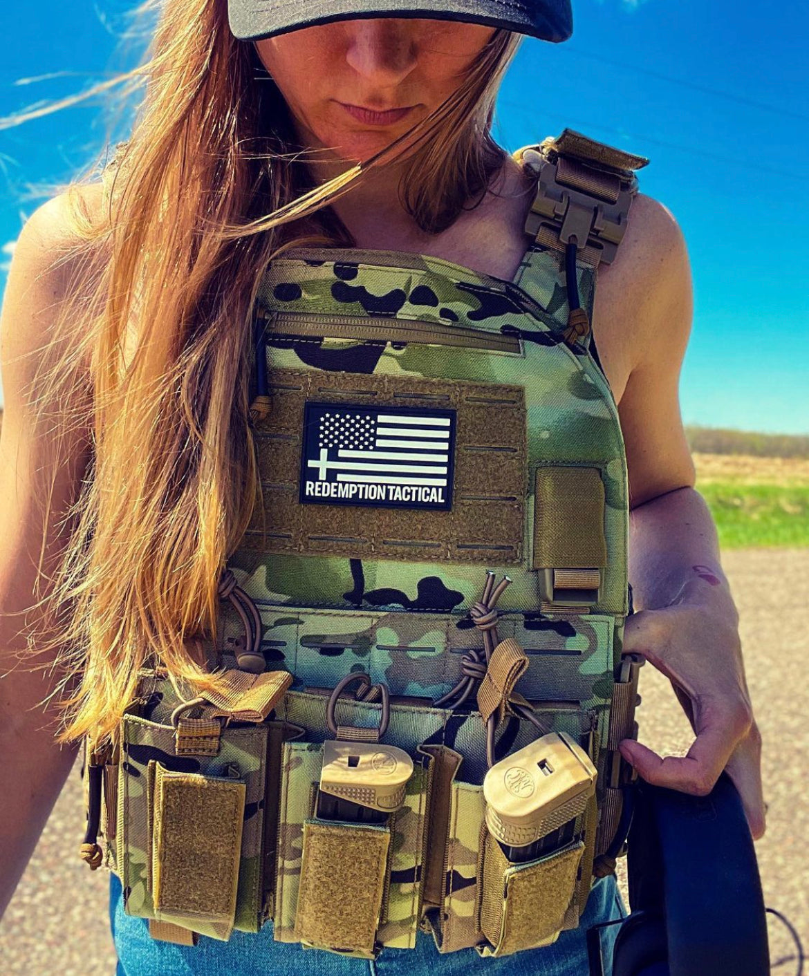 Redemption Tactical Crusader 2.0® l St. Michael FULL ARMOR KIT COMBO PACKAGE with Crusader 2.0 +IFAK Medical Kit + LEVEL IV  (2) 10x12 Front/Back Plates (2) 6x6 Side Plates (Level IV Ceramic) - OVERLANDERS Outfitter