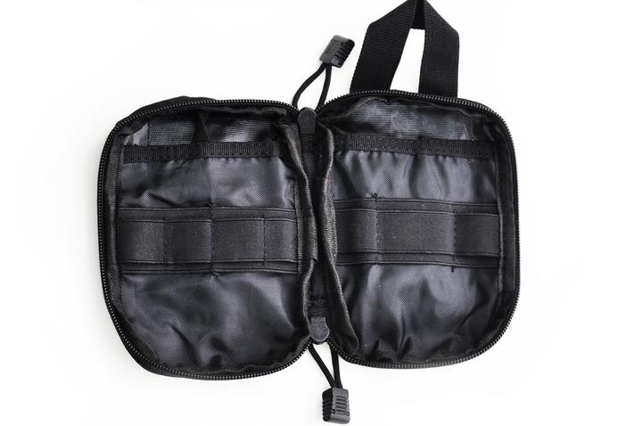 Alpenglow Readiness Supply The Captains Organizer in outdoor setting, showcasing multiple storage compartments and durable design.