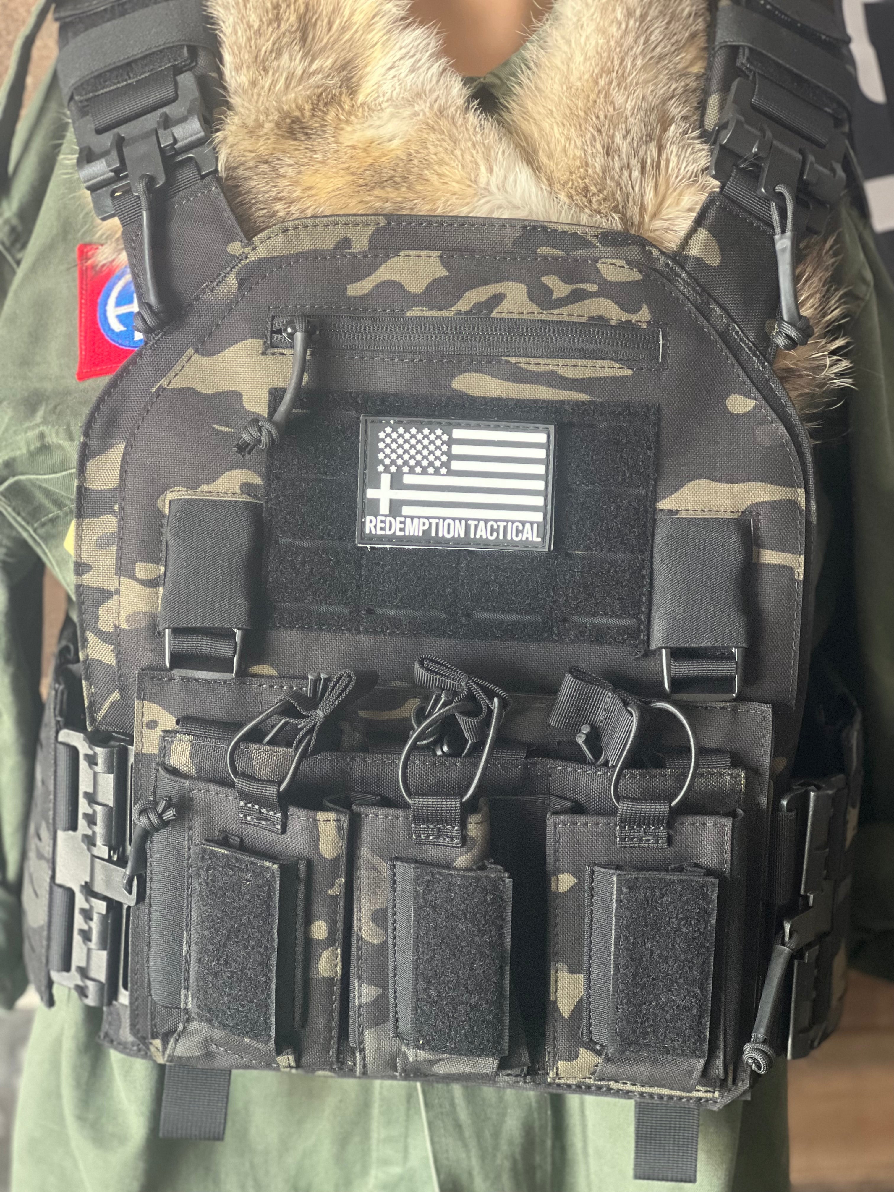 Redemption Tactical CRUSADER 2.0® V4 ARMOR FULL KIT COMBO PACKAGE LIGHTWEIGHT LEVEL IV  (2) 10x12 Front/Back Plates (2) 6x8 Side Plates (Level IV) - We The Collective