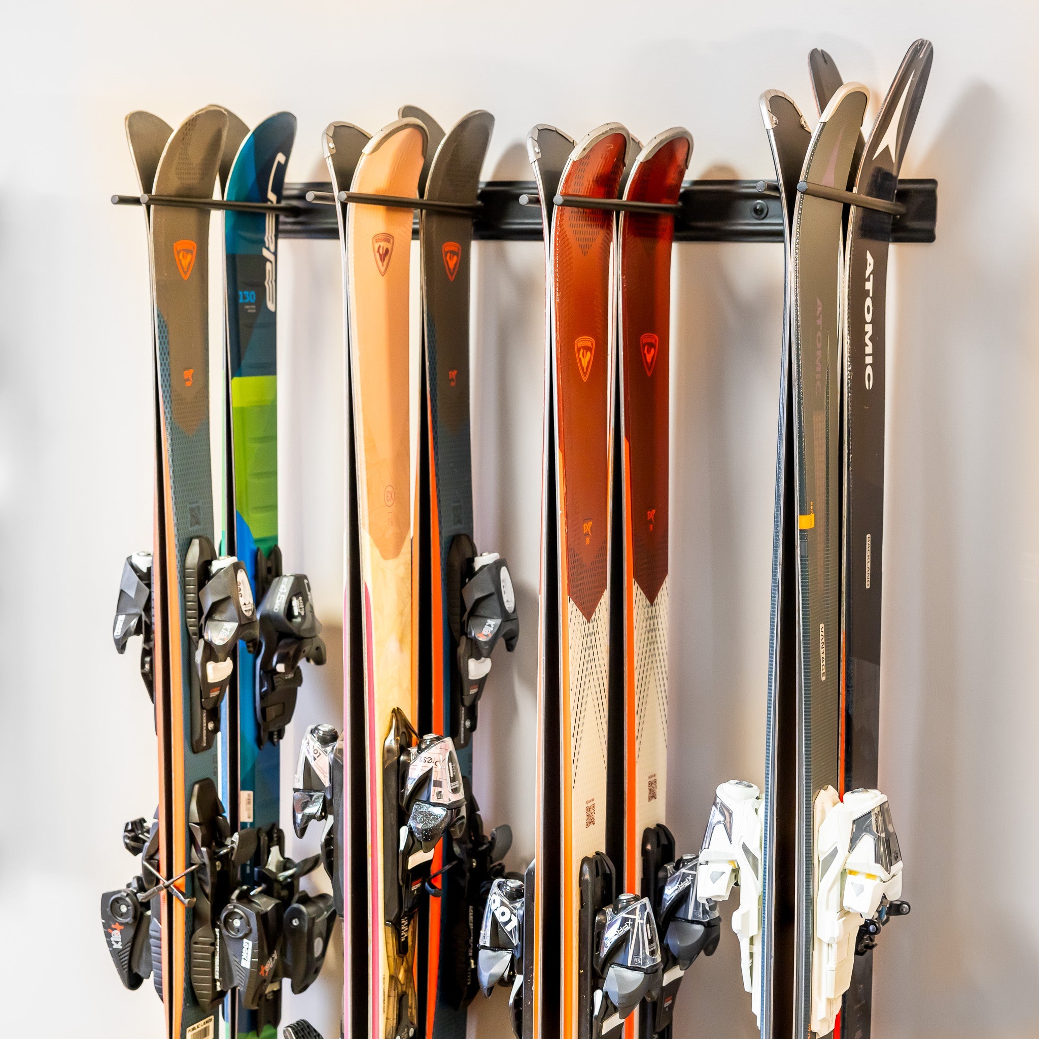 Snowbasin Ski Storage Rack | Holds 8 Pairs of Skis - OVERLANDERS Outfitter