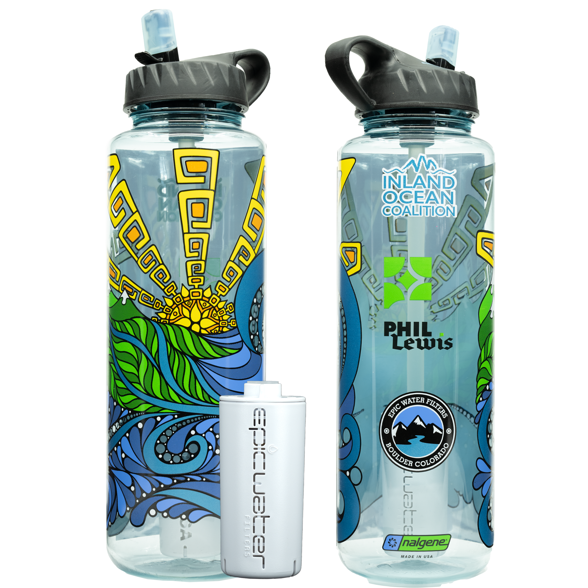 Nalgene OG Inland Ocean Coalition | 32 & 48oz - OVERLANDERS Outfitter