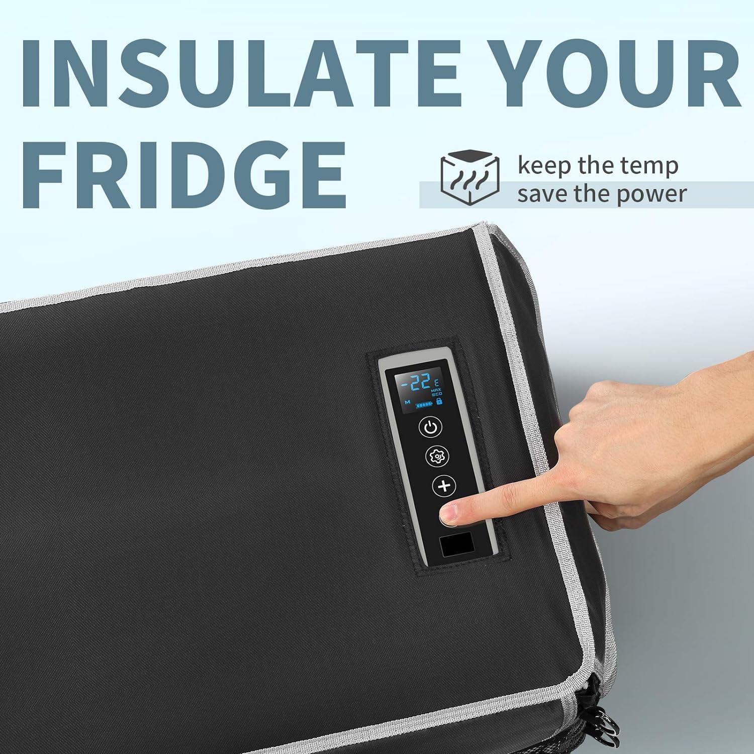BougeRV 12V 23 Quart Portable Car Refrigerator Cover - We The Collective