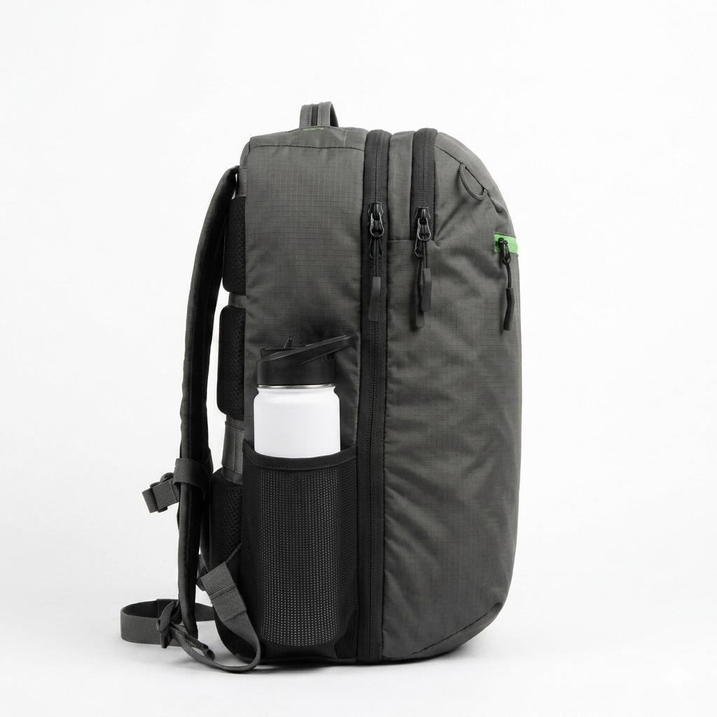 Island Hopper 2.0 Travel Backpack – New Matte Black | Lightweight Waterproof 28L & 34L - OVERLANDERS Outfitter