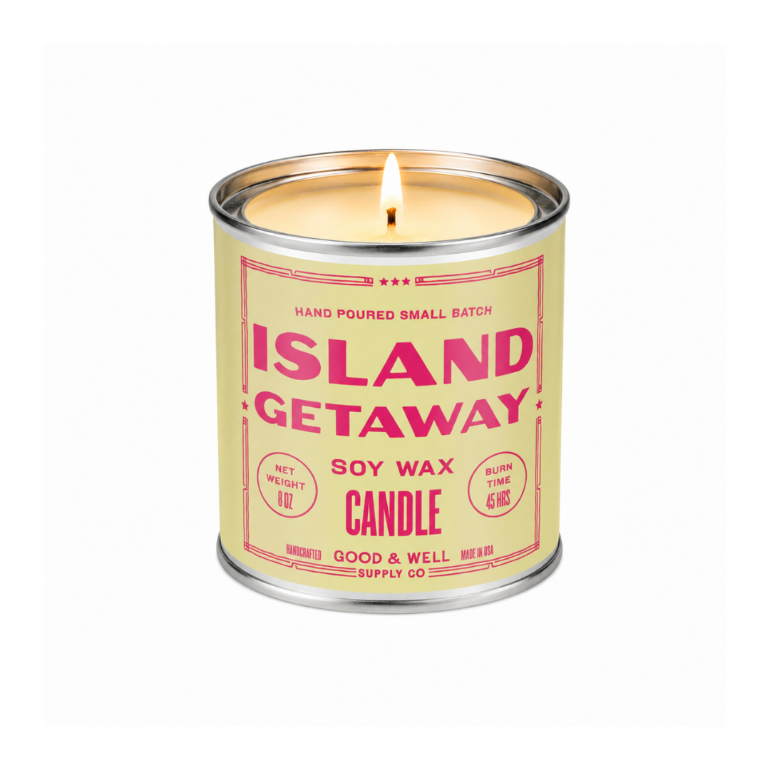 Island Getaway Soy Candle - OVERLANDERS Outfitter