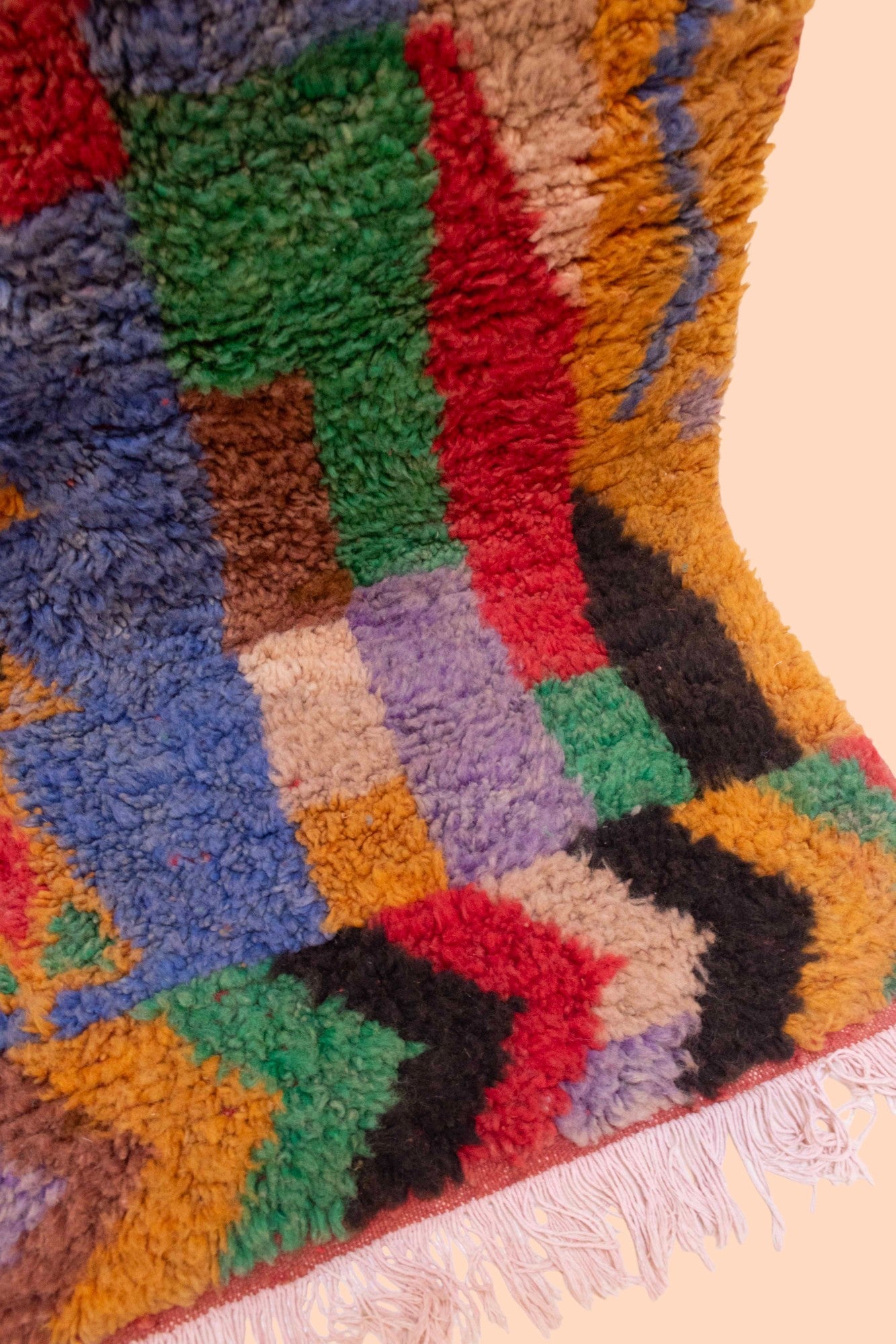 Izzah – Handwoven Berber Moroccan Rug - We The Collective