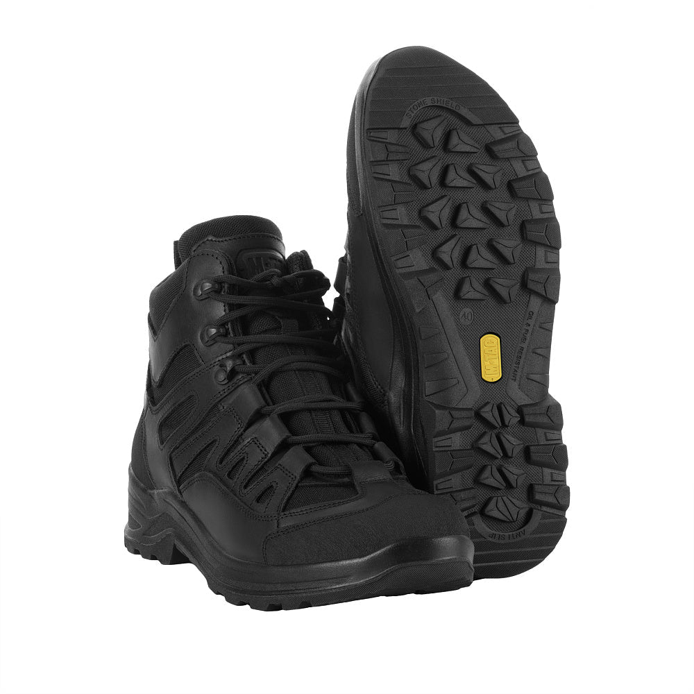 M-TAC M-Tac Field Boots Mk.2 R Gen.II tactical boots with rugged leather and durable rubber soles for outdoor and tactical use.