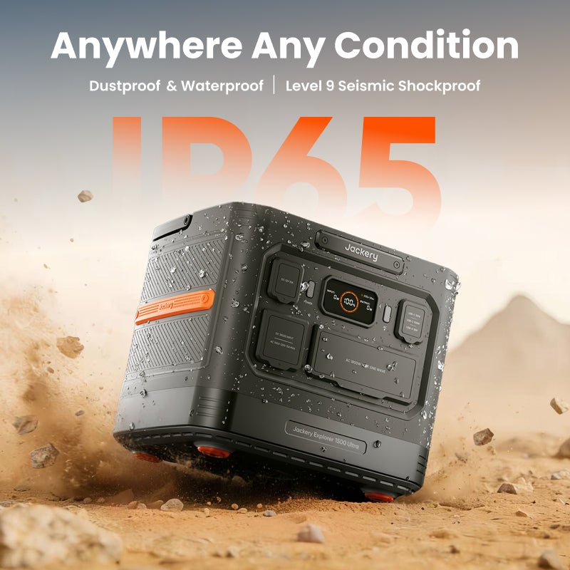 Jackery Portable Power Station  Explorer 1500 Ultra - OVERLANDERS Outfitter