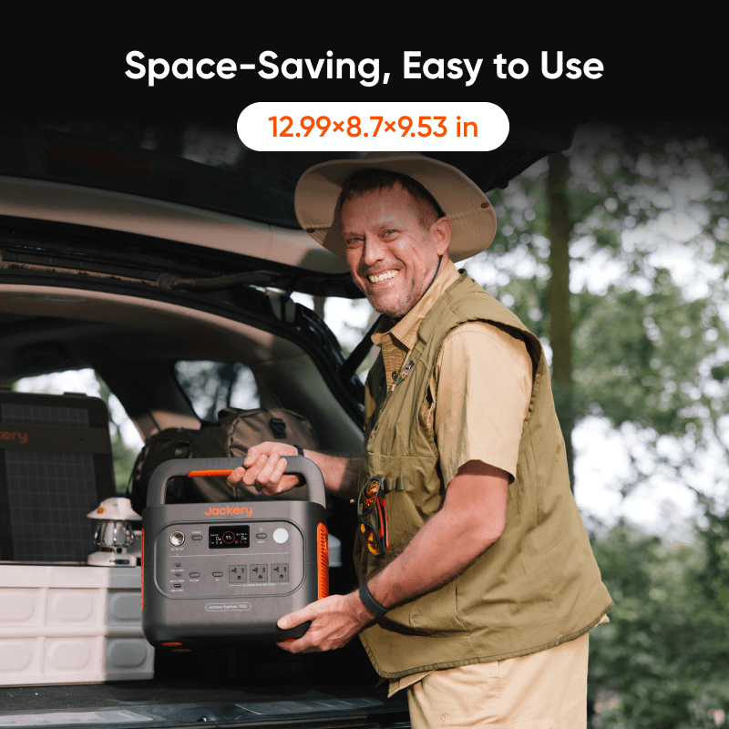 Jackery Explorer 1500 v2 Portable Power Station - We The Collective