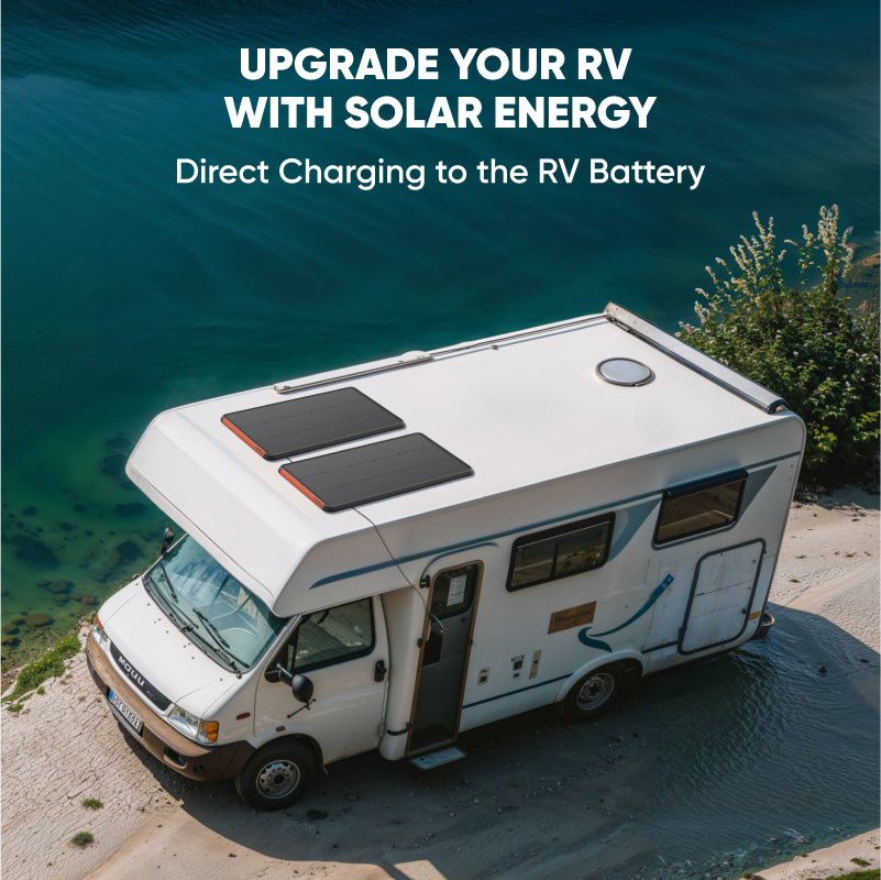 Jackery SolarSaga 100 Prime solar panel featuring a compact design and foldable structure for efficient solar energy capture.