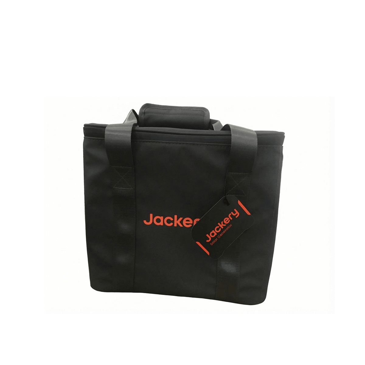 Jackery upgraded carrying case in small size, durable handbag with zipper closure and handle, designed for portable device storage.