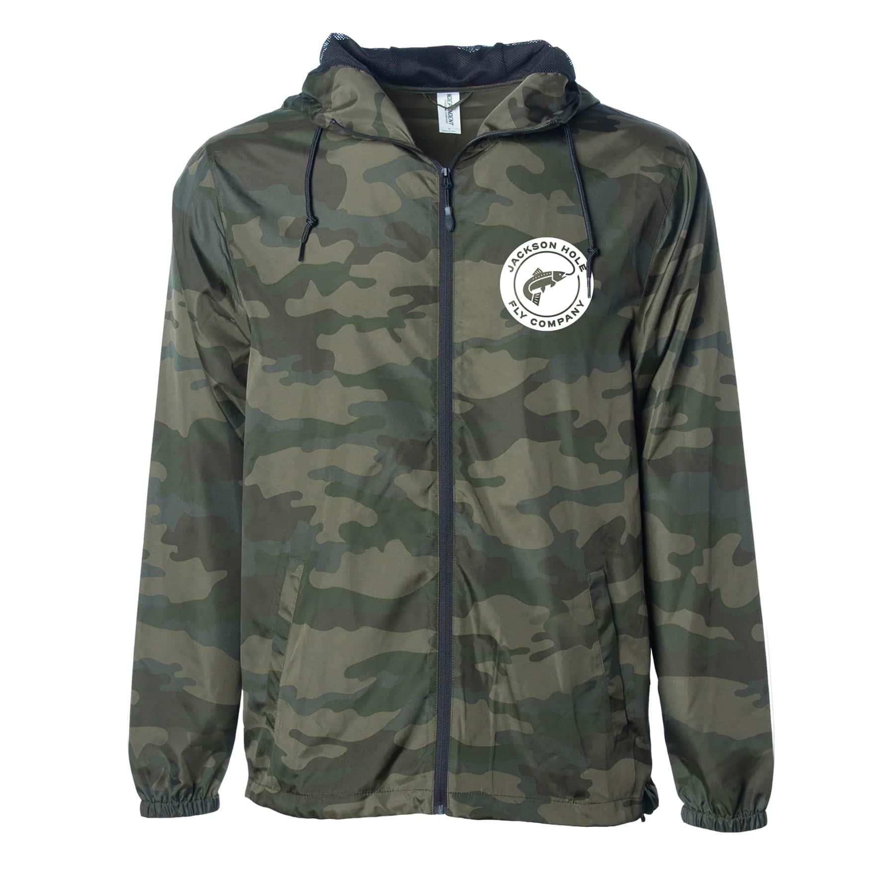 JHFLYCO Lightweight Camo Windbreaker - OVERLANDERS Outfitter