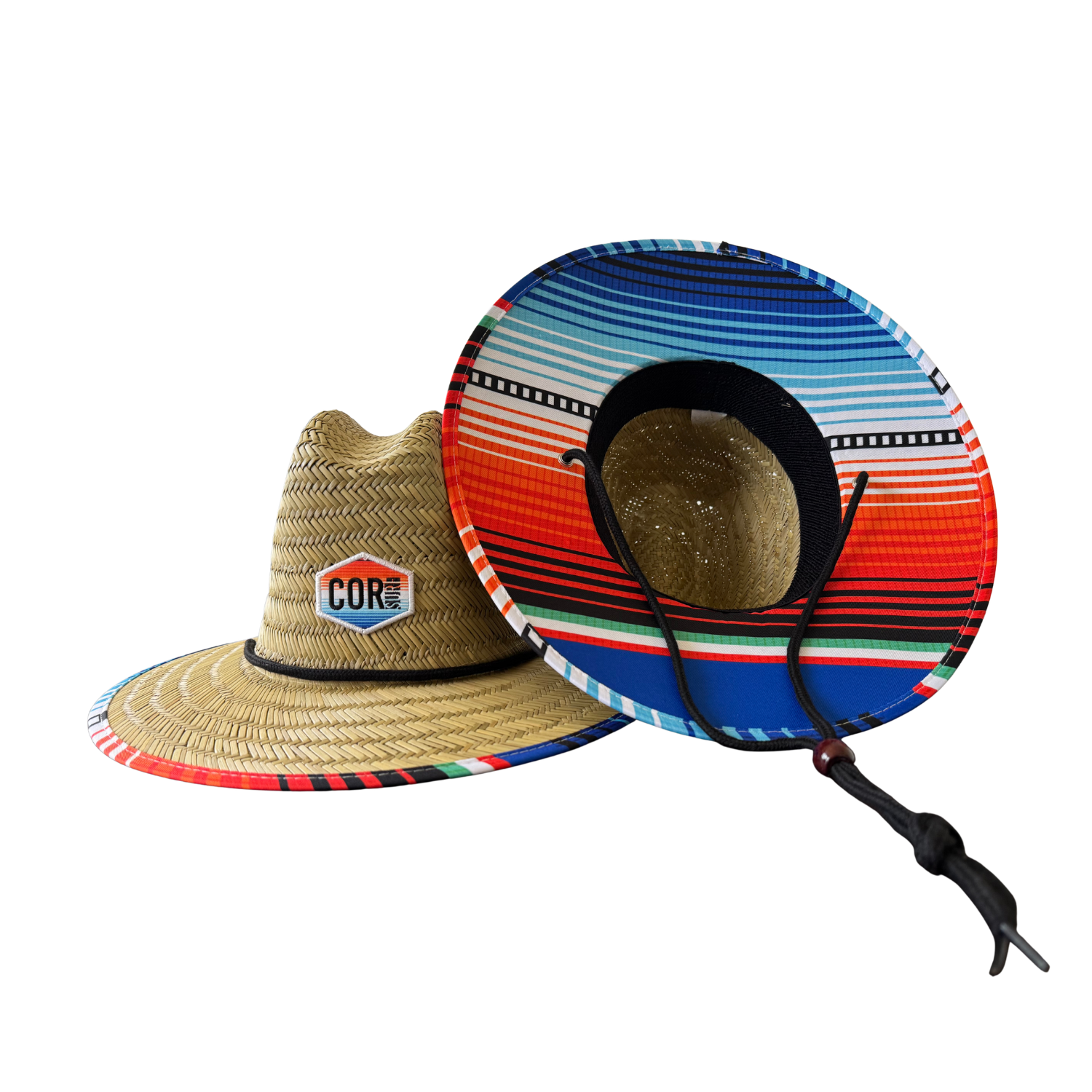 Kids Straw Hat Summer Beach Hat for Boys and Girls - Sarape - OVERLANDERS Outfitter